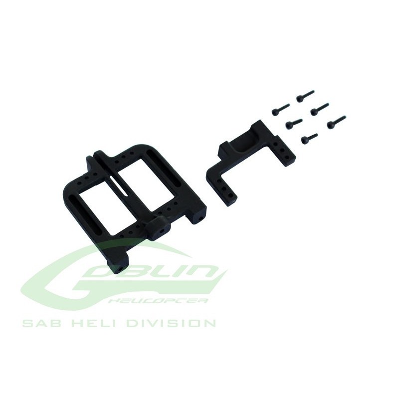 H0819-S - Cyclic Servos Support - Goblin Fireball / Mini Comet