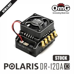 OMG-POLARIS-DR-120Ax3/BK - OMG ESC VOITURE 120A