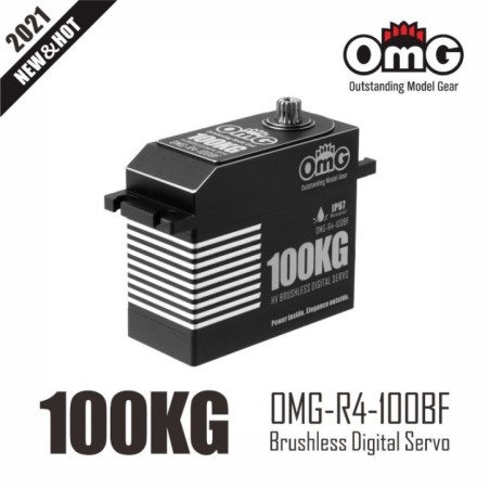OMG-R4-100BF - OMG SERVO HV DIGITAL- 1/5 RC CARS (VOITURE) - 100 KG
