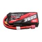 GEA363S60DGT - Gens ace G-Tech 3600mAh 11.4V 3S1P 60C High Voltage Lipo Battery Pack avec T-plug