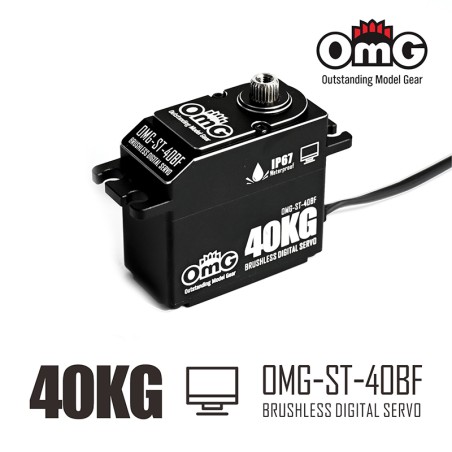 OMG-ST-40BF - OMG SERVO STANDARD DIGITAL WATERPROOF IP67 - 40 KG