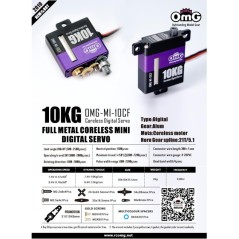 OMG-MI-10CF - OMG SERVO DIGITAL CORELESS