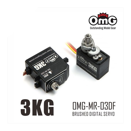 OMG-MR-03DF - OMG SERVO MICRO DIGITAL WATERPROOF IP67 3KG - Poids : 20 gr