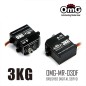 OMG-MR-03DF - OMG SERVO MICRO DIGITAL WATERPROOF IP67 3KG - Poids : 20 gr OMG-MR-03DF - OMG SERVO MICRO DIGITAL WATERPROOF IP67 3KG - Poids : 20 gr