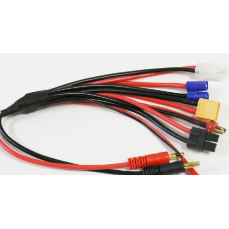 GF-1201-165 - CORDON CHARGE 14AW 6/1 UNIVERSEL (DEANS/XT60/EC3/TAMIYA/TRX)