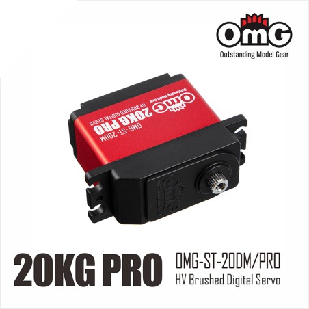 OMG-ST-20DM - OMG SERVO STANDARD DIGITAL 20 KG - Poids : 65 gr