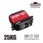 OMG-ST-25DF - OMG SERVODIGITAL STANDARD BRUSHED WATERPROOF IP67 25KG - Poids : 71 gr