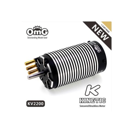 OMG-KINETIC-2200 - OMG MOTEUR DIGITAL BRUSHLESS 2200KV