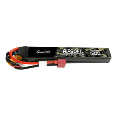 GEA12003S25D2 - Gens Ace 25C 1200mAh 3S1P 11.1 V Airsoft Saddle Pistolet à Lipo prise Dean (T plug)