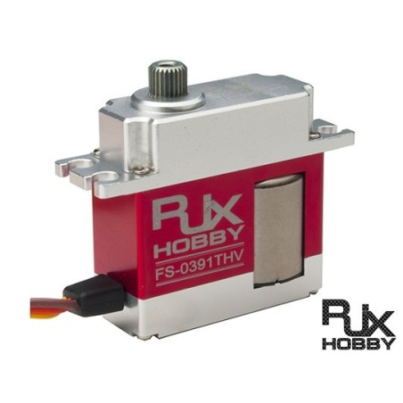 FS-0391THV - SERVO CORELESS HV Mini Tail Servo (Servo anti-couple) (15Wx36LX35.