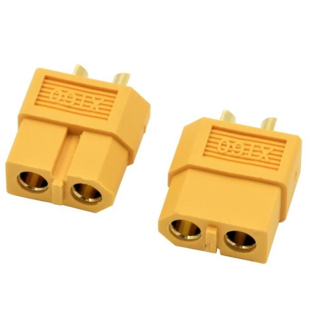 XT60FS2 -  CONNECTEUR XT60 FEMELLE (2 PIECES)