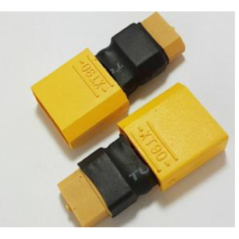 ADAPTATEUR XT90 MALE / XT60 FEMELLE (1pc) AMASS