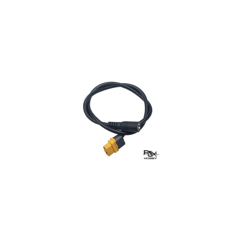 RJX2847 – Cavo Adattatore XT60 Femmina a DC 5.5 × 2.1 mm Femmina per Occhiali FPV Fatshark / Skyzone / Aomway RJX2847 – Cavo Adattatore XT60 Femmina a DC 5.5 × 2.1 mm Femmina per Occhiali FPV Fatshark / Skyzone / Aomway