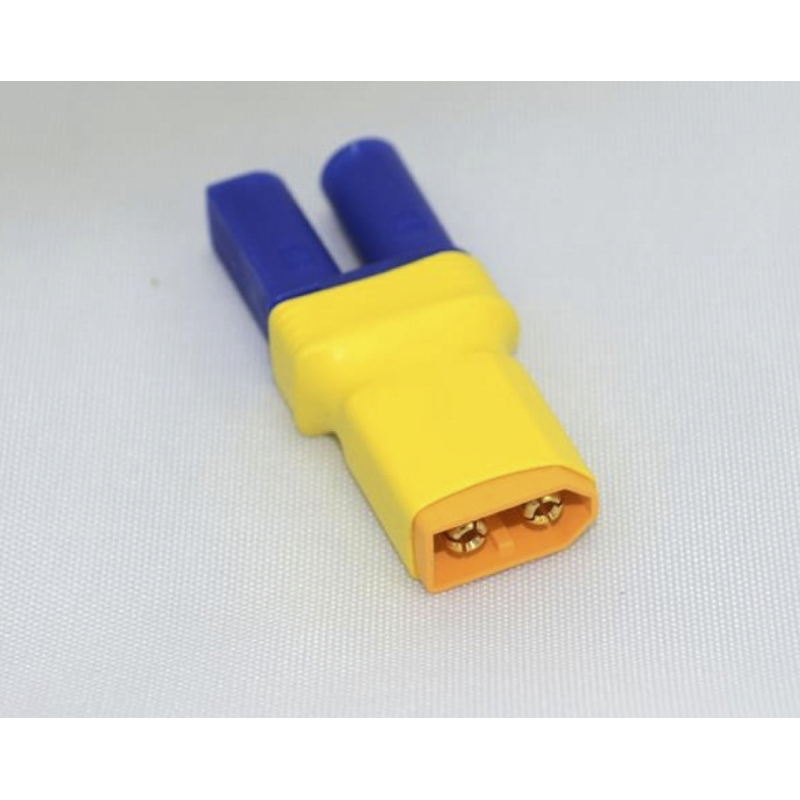 ADAPTATEUR XT60 MALE / EC5 FEMELLE