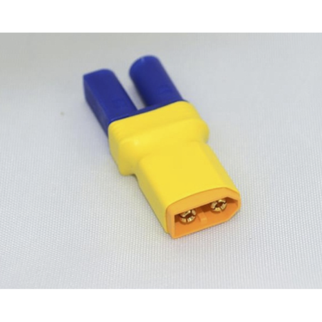 ADAPTATEUR XT60 MALE / EC5 FEMELLE