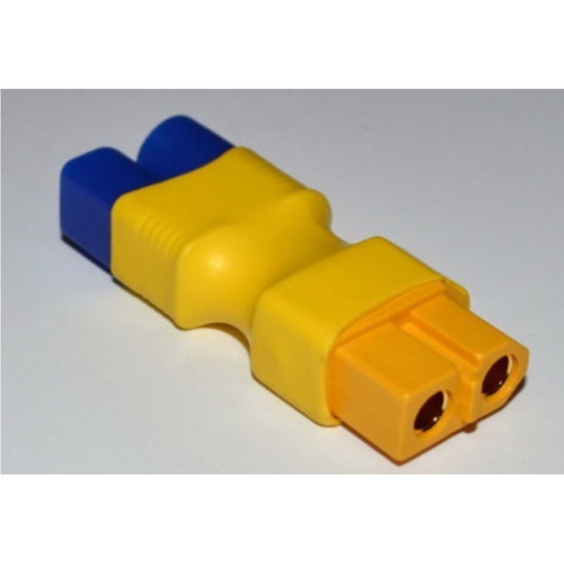 EC3M/XT60F - ADAPTATEUR EC3 MALE - XT60 FEMELLE (2pcs)