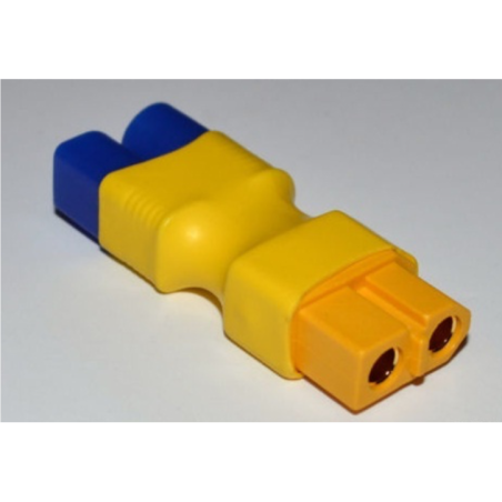 EC3M/XT60F - ADAPTATEUR EC3 MALE - XT60 FEMELLE (2pcs)