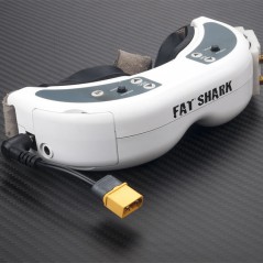 RJX2372 – Adaptador XT60 Macho a DC 5.5 × 2.5 mm para Baterías LiPo y Gafas FPV