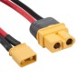RJX2294 – Câble Adaptateur XT60 Femelle vers XT30 Mâle (150 mm – 16AWG Silicone) RJX2294 – Câble Adaptateur XT60 Femelle vers XT30 Mâle (150 mm – 16AWG Silicone)