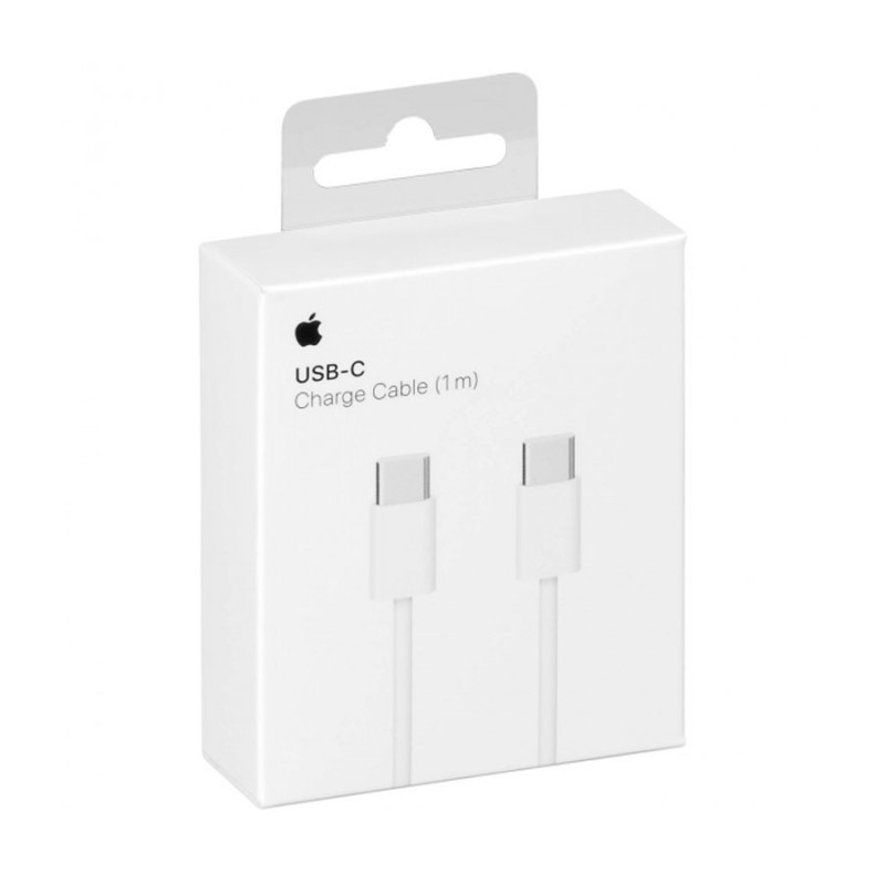CABLE ORIGINAL APPLE USB-C - 1 mètre Blanc - (Boîte/Blister)