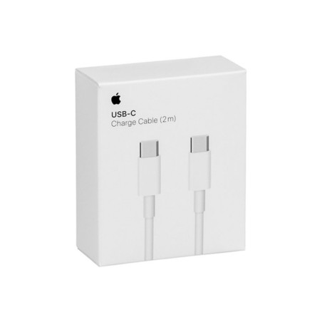 CABLE ORIGINAL APPLE USB-C - 2 mètres Blanc - (Boîte/Blister)