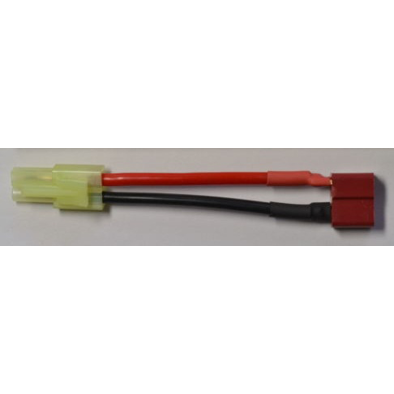 ADAPTER MINI TAMIYA MALE / DEAN FEMALE - KABEL 5 CM 14 AWG