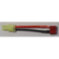 ADAPTER MINI TAMIYA MALE / DEAN FEMALE - KABEL 5 CM 14 AWG