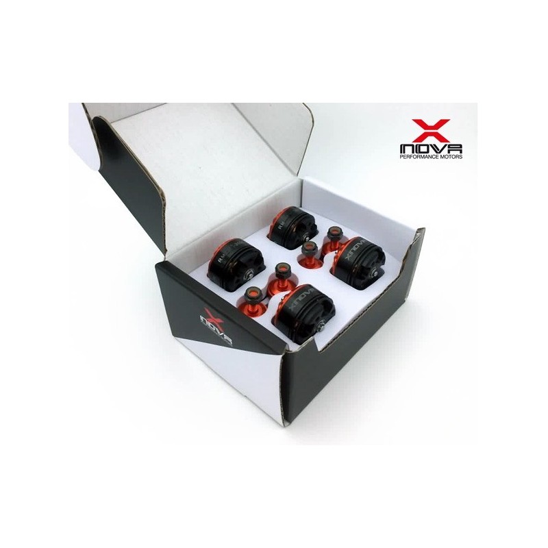 XNOVA 2204-2300 KV FPV 4 MOTEURS RACING COMBO