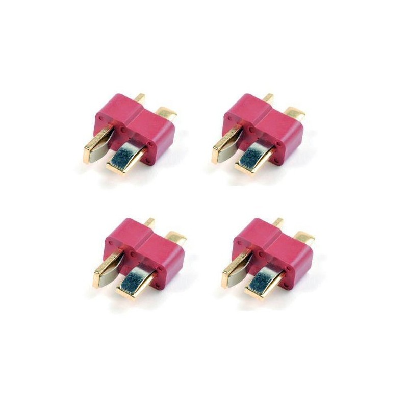 GF-1006-002 - CONNECTEURS DEANS MALE (4 PCS) GF-1006-002 - CONNECTEURS DEANS MALE (4 PCS)