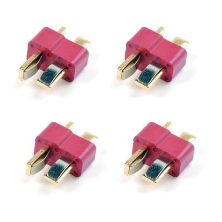 GF-1006-002 - CONNECTEURS DEANS MALE (4 PCS)