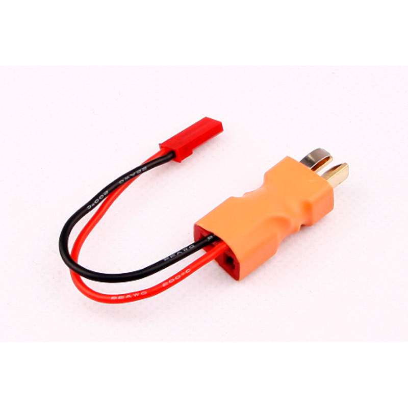 DEANMF/JSTF - T-PLUG MALE à T-PLUG FEMELLE avec JST FEMELLE