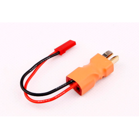 DEANMF/JSTF - T-PLUG MALE à T-PLUG FEMELLE avec JST FEMELLE