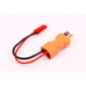 DEANMF/JSTF - T-PLUG MALE à T-PLUG FEMELLE avec JST FEMELLE