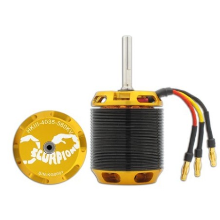 HKIII4035-560KV - MOTEUR SCORPION HKIII4035-560KV