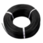 Ultra Flex Silicone Insulating Cable - Black 20 AWG sold by the ml