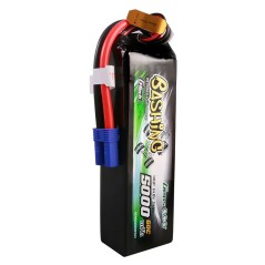 GEA504S60E5GT – GENS ACE G-TECH 5000MAH 14.8V 4S 60C LIPO BATTERY PACK WITH EC5 PLUG – BASHING SERIES