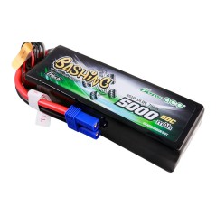 GEA504S60E5GT – GENS ACE G-TECH 5000MAH 14.8V 4S 60C LIPO BATTERY PACK WITH EC5 PLUG – BASHING SERIES