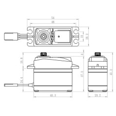 SAVOX SH-1290MG - Digital Coreless Heckservo (04437)