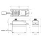 SAVOX SH-1290MG - Digital Coreless Heckservo (04437)