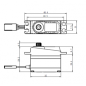 SAVOX SH-1250MG - SERVO CYCLIQUE - 04278