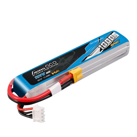 GEA10003S60X3 – GENS ACE 1000MAH 11.4V 3S 60C BATERÍA LIPO HV CON CONECTOR XT30U-F (F5J)