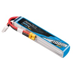 GEA10003S60X3 – GENS ACE 1000MAH 11.4V 3S 60C BATTERIE LIPO HV AVEC CONNECTEUR XT30U-F (F5J)