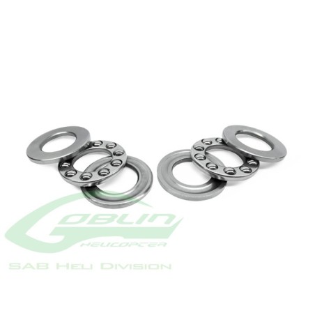 HC448-S - ROULEMENTS PLATS 3 x 6 x 2,8 - Goblin 380 / FIREBALL / MINI COMET