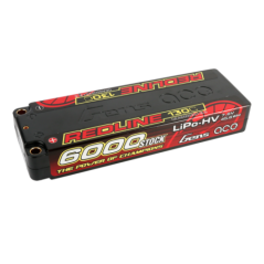 GEA60002S13L5 - Gens ace Redline Series 6000mAh 7.6V 130C 2S2P HardCase 57 HV Lipo-Akku