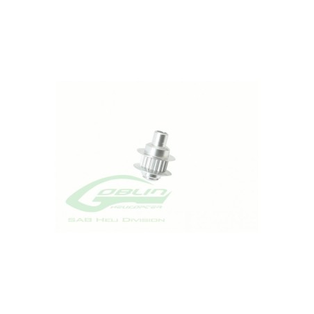 H0504-S - Aluminum Tail Pulley 20T - Goblin 380