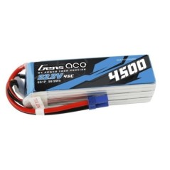 GEA45006S45E5 - Gens ace 4500mAh 22.2V 45C 6S1P Lipo-Akku-Pack für Goblin 500