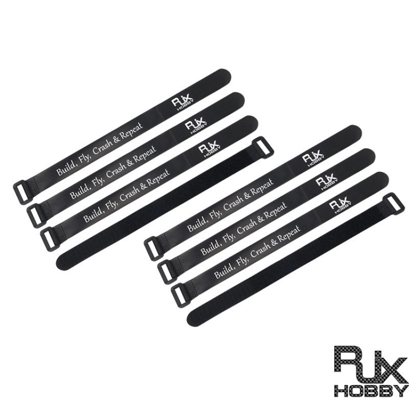 RJX1148BK-200 - RJX Sangles Silicone anti-Dérapantes pour Batterie 16mm x 200mm RJX1148BK-200 - RJX Sangles Silicone anti-Dérapantes pour Batterie 16mm x 200mm