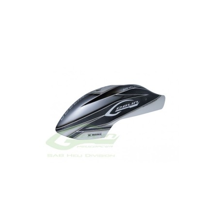 H0303-S - Canomod Airbrush Canopy White/Black - Goblin 570