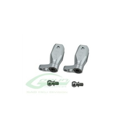 H0511-S - POIGNÉE DE LAMES DE QUEUE EN ALUMINIUM - GOBLIN 380