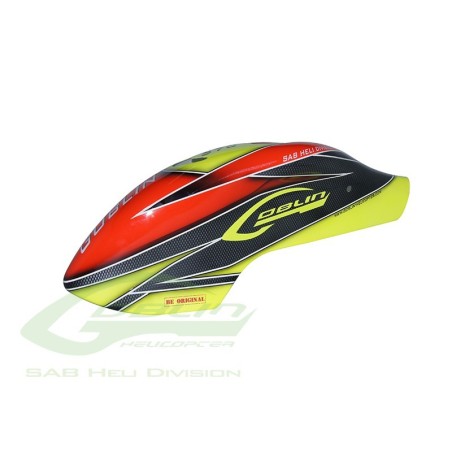 H0302-S - Canomod Airbrush Canopy Yellow/Orange - Goblin 570